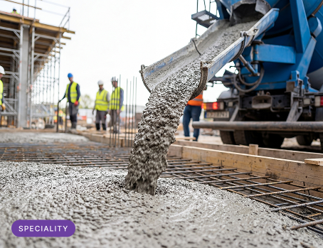 Ready mix concrete